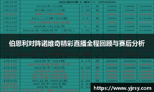 伯恩利对阵诺维奇精彩直播全程回顾与赛后分析